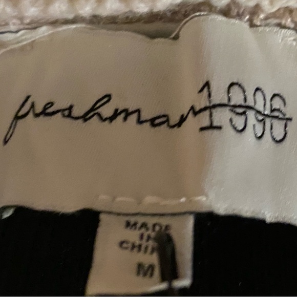 NWT Women’s freshman 1996 knit fit and flare striped dress size medium - Picture 5 of 11